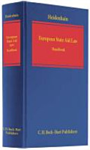 European State aid law : [handbook]