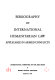 Bibliography of international humanitarian law : applicable in armed conflicts