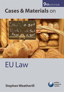 Cases and materials on EU law