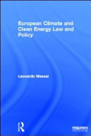 European climate and clean energy law and policy