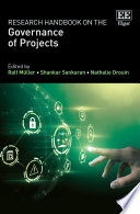 Research handbook on the governance of projects
