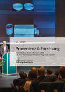 Themenheft zur Berliner Konferenz 2018 "20 Jahre Washingtoner Prinzipien: Wege in die Zukunft"