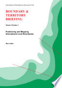 Positioning and mapping international land boundaries