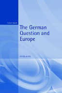 The German question and Europe : a history