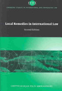 Local remedies in international law