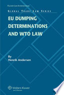 EU dumping determinations and WTO law