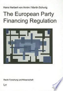 The European party financing regulation