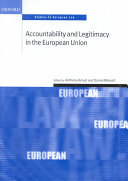 Accountability and legitimacy in the European Union