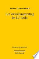 Der Verwaltungsvertrag im EU-Recht
