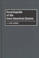 Encyclopedia of the inter-American system