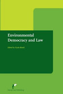 Environmental democracy and law : public participation in Europe