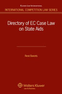 Directory of EC case law on state aids
