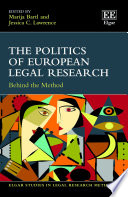 The politics of European legal research : behind the method