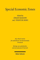 Special economic zones : law and policy perspectives