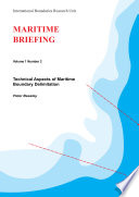 Technical aspects of maritime boundary delimitation