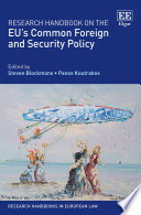 Research handbook on the EU's common foreign and security policy