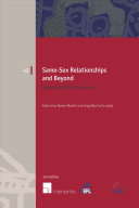 Same-sex relationships and beyond : gender matters in the EU