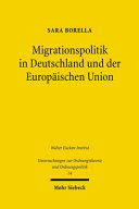 Migrationspolitik in Deutschland und der Europäischen Union : eine konstitutionenökonomische Analyse der Wanderung von Arbeitskräften