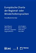 Europäische Charta der Regional- oder Minderheitensprachen : Handkommentar