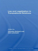 Law and legalization in transnational relations