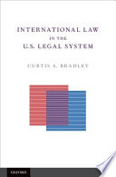 International law in the U.S. legal system