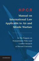HPCR manual on international law applicable to air and missile warfare
