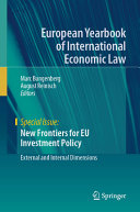 New frontiers for EU investment policy : external and internal dimensions