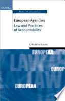 European agencies : law and practices of accountability