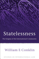 Statelessness : the enigma of an international community