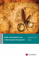 Public international law : a New Zealand perspective