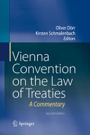 Vienna convention on the law of treaties : a commentary