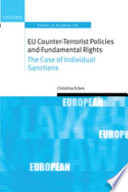 EU counter-terrorist policies and fundamental rights : the case of individual sanctions