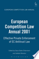 Effective private enforcement of EC antitrust law