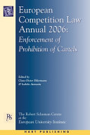 Enforcement of prohibition of cartels