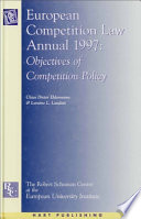 The objectives of competition policy