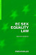 EC sex equality law
