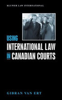 Using international law in Canadian courts