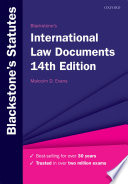 Blackstone's international law documents