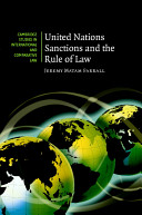 United Nations sanctions and the rule of law