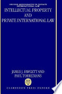 Intellectual property and private international law