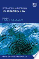Research handbook on EU disability law