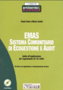 EMAS : sistema comunitario di ecogestione e audit; guida all'applicazione del regolamento CE 761/2001