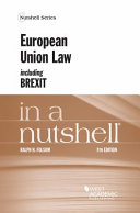 European Union law including Brexit in a nutshell