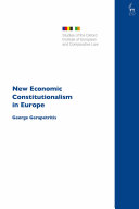 New economic constitutionalism in Europe