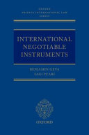 International negotiable instruments