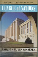 Historical dictionary of the League of Nations