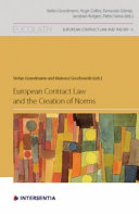 European contract law and the creation of norms