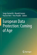 European data protection : coming of age