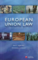 European Union law : an Australian view