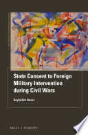 State consent to foreign military intervention during civil wars